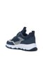 Spido Velcro Soft Flexible Lightweight Breathable Mesh Boys' Sneaker Sports Shoes Navy Blue - 3