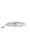 Flat Snake Italian Chain Stainless Steel Necklace Silver Color - 3 mm - 3