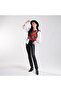 Tuscany Hand Knitted Colorful Checkered Sweater with Ruffle Detail - 5