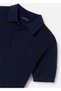 Boy's Polo Neck Knitwear T-Shirt Navy Blue 6109 - 6