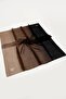 Bitter Brown Color Transitional Amber Scarf - 4