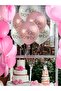 Bride to Be Balloon Set 7 Li Pink-White-Transparent