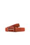 Orange Knitted Model Flexible Adjustable Men's Belt WMBLAKE