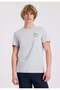 Lilac Front and Back Printed Crew Neck Organic Cotton Regular Fit Men's T-Shirt WMBACK PARADISE