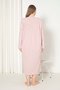 100% Cotton Combed Long Sleeve Plus Size Mother's Nightgown 052 - 5