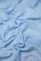 Baby Blue Wrinkled Fabric Hawaiian Shawl - 3