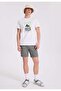 White Printed Crew Neck Organic Cotton Regular Fit Men's T-Shirt WMVACA IBIZA - 3