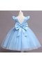 Helsinki Pearl Detailed American Satin Girls' Evening Dress - Girls' Dress - 2