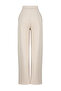 Taş Cırt Cırt Kapamalı Krep Yüksek Bel Pileli Wide Leg/Geniş Kesim Örme Pantolon TWOAW24PL00177 - 9