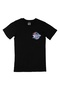 Detroit Pistons Logo Black T-Shirt with Pocket Logo Design
