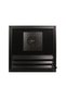 50X51 Matte Black Aluminum Surface Mounted Grille with Aspirator (Ventilation - Fan)