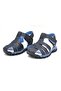 (arzen) Orthopedics Thermo Non-Slip Sole Closed Toe Velcro Boys' Sandals Navy - 6