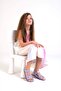 Thermo Non-Slip Sole Velcro Girls Sandals Lilac - 2