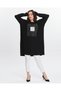 Women's plus size stone detail tunic
