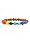 7 Pieces Chakra Natural Stone Energy Bracelet