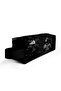 22084 Kids Black Galaxy Patterned Single Compartment Pen Bag - 7