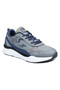 27710 Gray - Navy Blue Men's Sneakers - 2