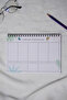 مخطط أسبوعي بنمط الفضاء - جدول أعمال غير مؤرخ (A5) دفتر تخطيط - 2