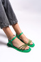 Varvaesh Women's Sandals0012110 Green - 2