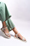 Ghilrebu Women's Sandals0012109 Beige - 3