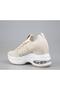 24Y300-14 Filled Heel Beige Women's Sneakers - 2