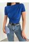 Women's Shoulder and Waist Drawstring Draped Blouse - 2