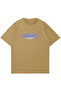 Unisex Heart Design Team Printed Crew Neck Oversize T-Shirt