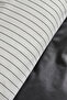 Cool Touch Strip King Personality Duvet Cover Set Black - 5