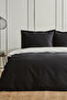 Cool Touch Strip King Personality Duvet Cover Set Black - 3