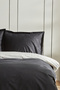Cool Touch Strip King Personality Duvet Cover Set Black - 6