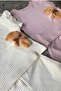 Girl's Teddy Bear Toy Short Sleeve Top and Bottom Set - 2