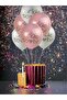 Bride to Be Balloon Set 7 Li Pink-White-Transparent - 4