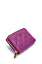 Unisex Genuine Leather Purple Wallet - 3