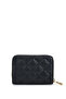 Unisex Genuine Leather Black Caviar Wallet - 2