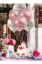 Bride To Be 10-Piece Balloon Set (Pink, White, Transparent Bride Printed Balloon) - 6