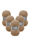 Softy Plus 5 Pack 199 Camel Hair Hand Knitting Yarn