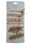 New Season Gold Silver Pearl 4-Piece and 6-Piece Side Clip Hairpin Set Korean Style Pearl Women's Set Hairpin - 4