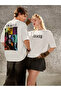 T-Shirt - Elvis Presley Printed Oversize Crew Neck Short Sleeve T-Shirt