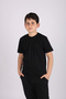 Plain Basic Cotton T-shirt And Win X Printed Tracksuit Bottom and Capri 3-Piece Combination - 3