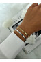 Steel Mesh Flat Italian Stainless Steel Unisex Bracelet with Gold and Silver Options - 4