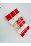 Red White Turkish Flag Fimo Bead Sand Bead Jewelry Making Set - 2