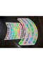 Drift L Hologram rim sticker wide