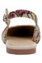 Women's Vegan Leather Multicolored Ballerinas - Warner Bros Wonder Woman Design - 5