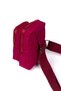 Women's Burgundy Cross Shoulder And Waist Bag Bodybag Chest Bag - 4