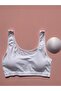 3-Piece Black-White-Grey Corded Cotton Half Tank with Pads (M=70-75,L=80-85,XL=90-95,2XL=100-105) - 4