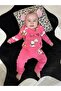 100% COTTON BEAR PATTERNED BABY MONTH DOUBLE SET