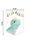 Cardboard Lettering Themed Happy Birthday Baby Dinosaur - 3