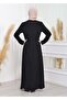 Embroidered Hijab Dress Abaya 645 - 4