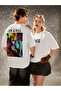 T-Shirt - Elvis Presley Printed Oversize Crew Neck Short Sleeve T-Shirt - 7