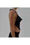 Backless Bustier with Halter Neck and Back - 5